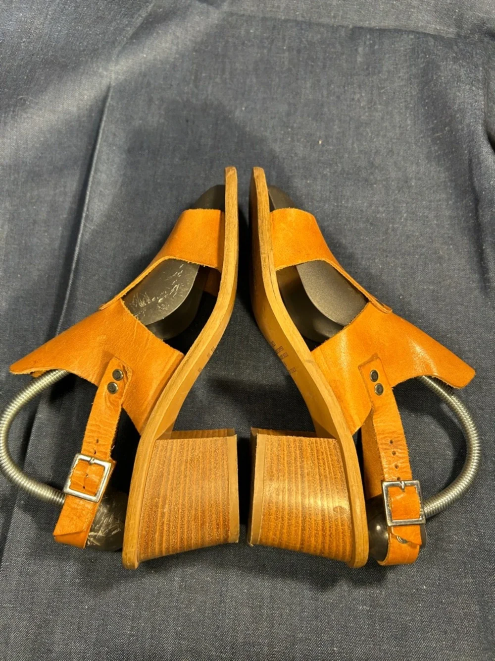 Barbara Barbieri leather heel sandals shoes